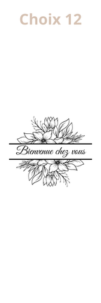 Planche de service pagaie gravée