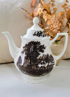 Service à thé Meakin Romantic England vintage | 4 pièces