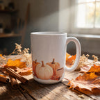 Tasse en Céramique Rituel d'Automne 15 oz