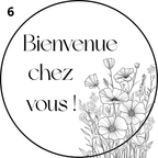 Dessous de verre gravé en bois