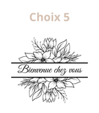 Planche de service Acacia & Marbre – Gravure Personnalisée
