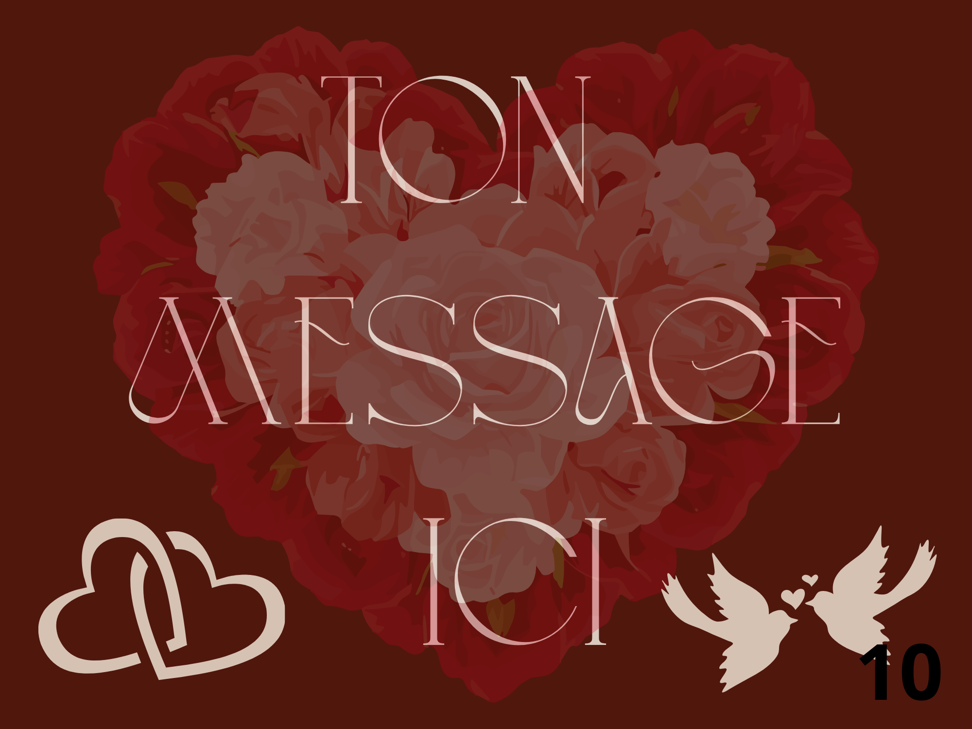 puzzle pour message caché